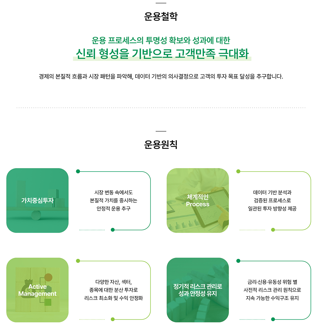 DB자산운용 FI 운용철학 이미지